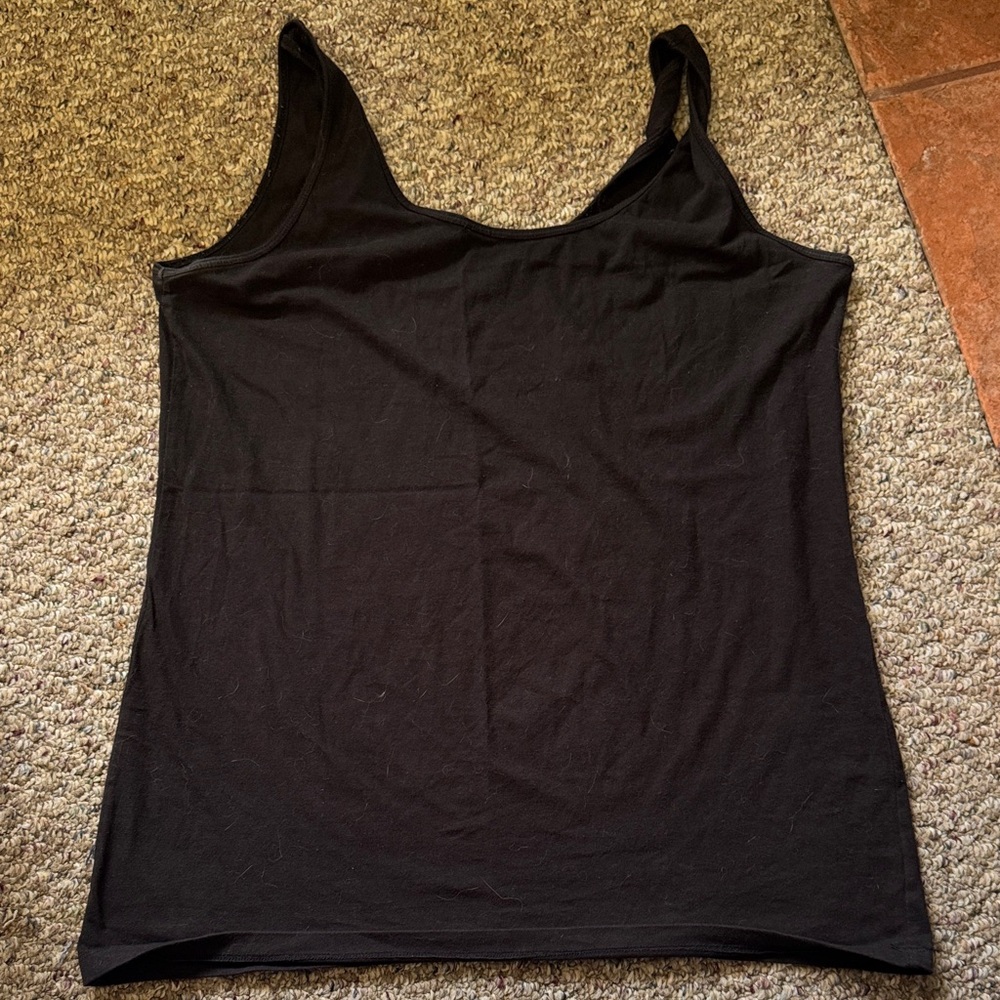 Maurices Black Scoop Neck Tank Top